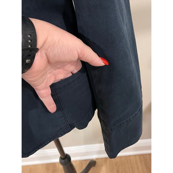 I.N.C. Utility Jacket Medium Structured Military Style Heavy Cotton - Picture 7 of 14